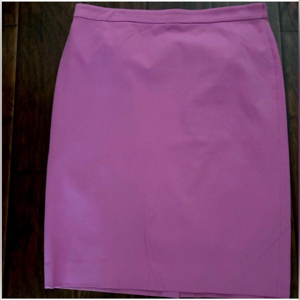 J. Crew Bright Pink Pencil Skirt